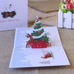 3D Pop-Up Christmas Greeting Cards - Custom Wholesale Festive Gifts |GUMOcrafts - GUMOCRAFTS