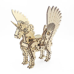 Wooden 3D Puzzle Decor - DIY Assembly Craft & Brain Teaser Toy - GUMOCRAFTS