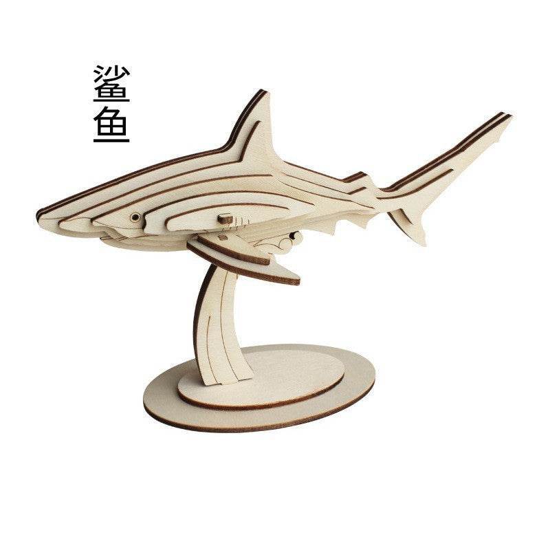 GUMOcrafts 3D Wooden Aircraft Puzzle Model - DIY Brain Teaser Toy & Home Decor - GUMOCRAFTS