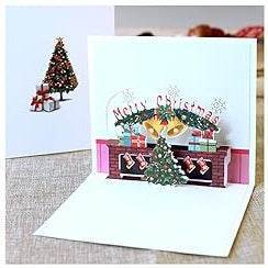 3D Pop-Up Christmas Greeting Cards - Custom Wholesale Festive Gifts |GUMOcrafts - GUMOCRAFTS