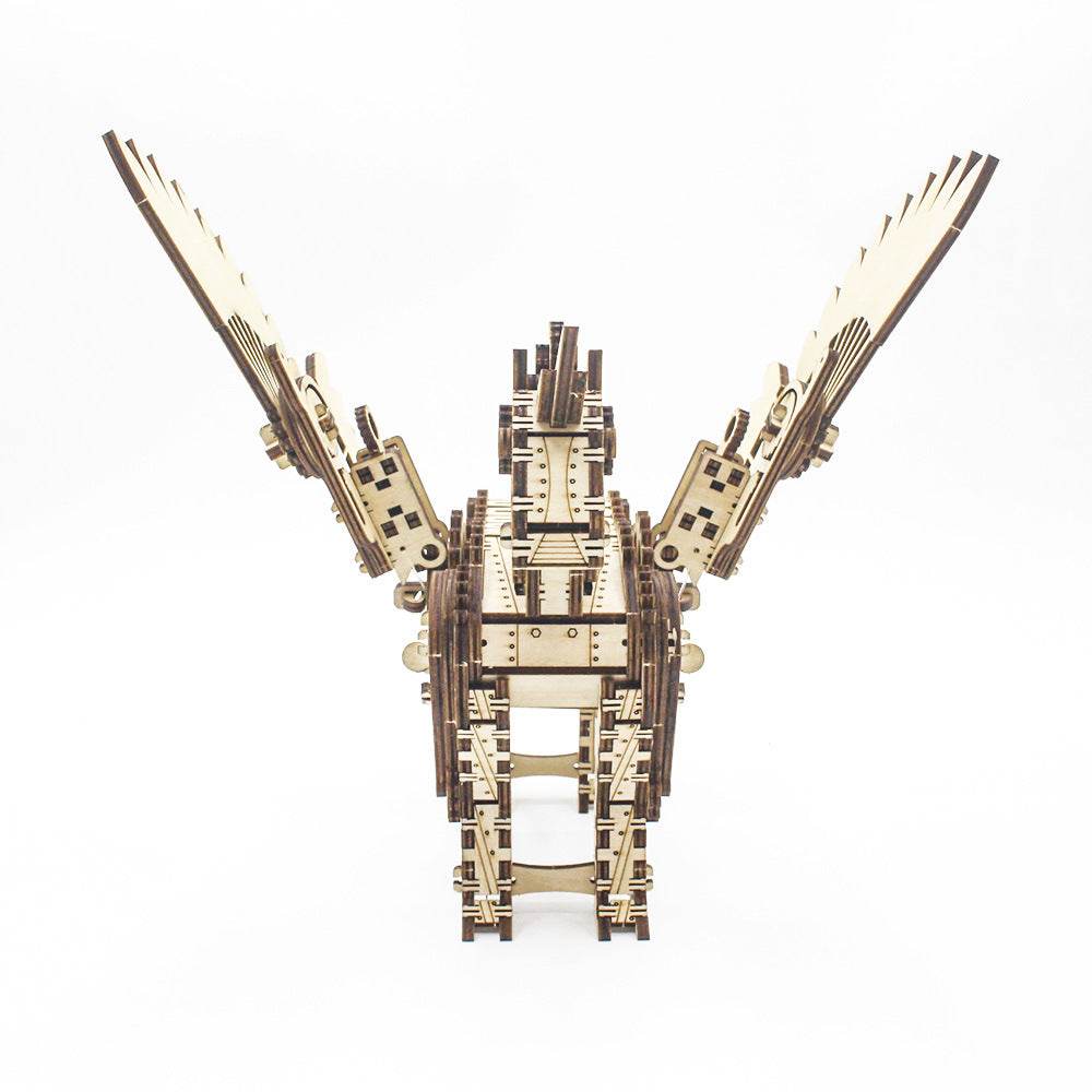 Wooden 3D Puzzle Decor - DIY Assembly Craft & Brain Teaser Toy - GUMOCRAFTS