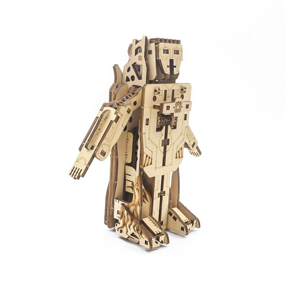 Wooden 3D Puzzle Decor - DIY Assembly Craft & Brain Teaser Toy - GUMOCRAFTS